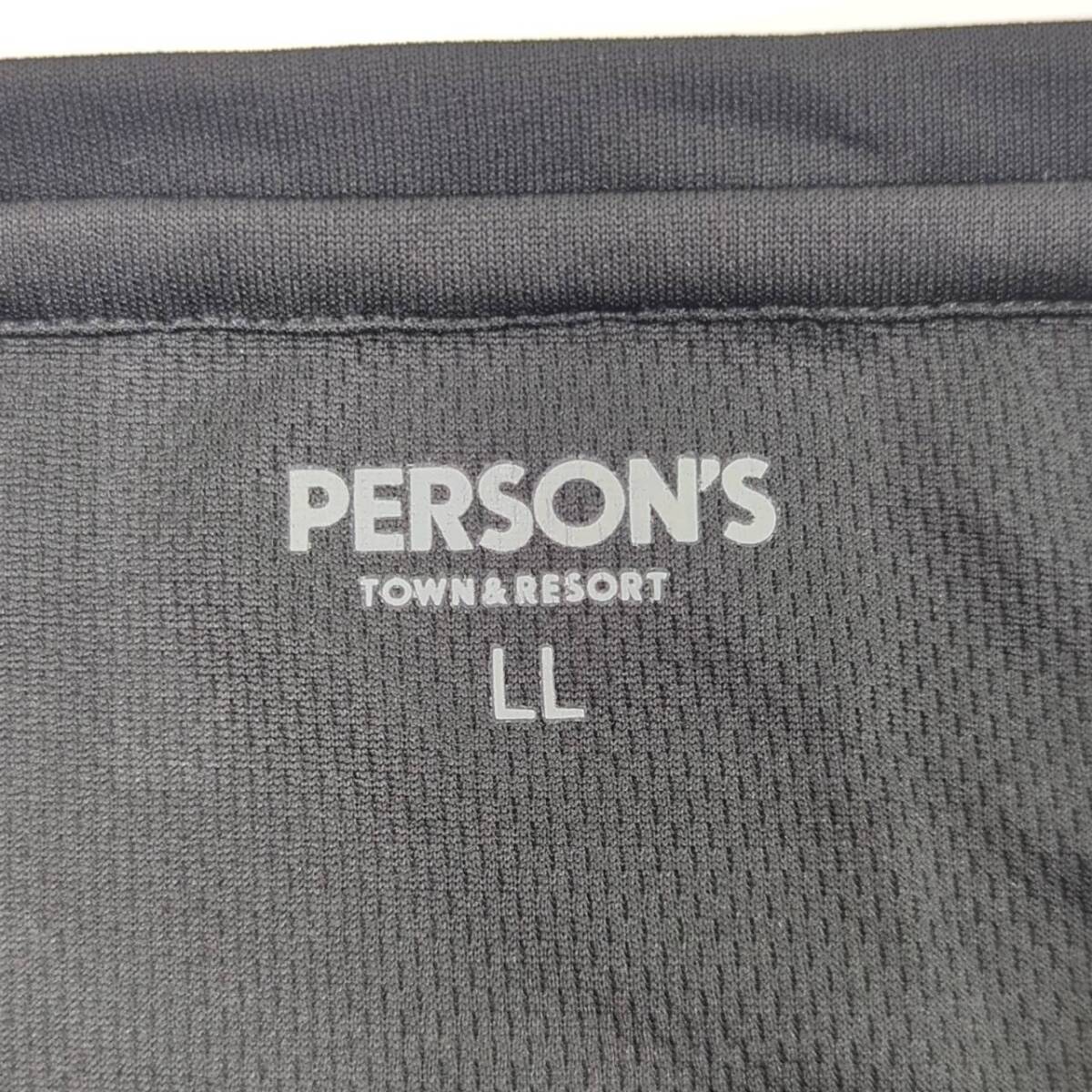 LL PERSON’S パーソンズ Tシャツ 丸首 ブラック 半袖 リユース ultralto ts2206