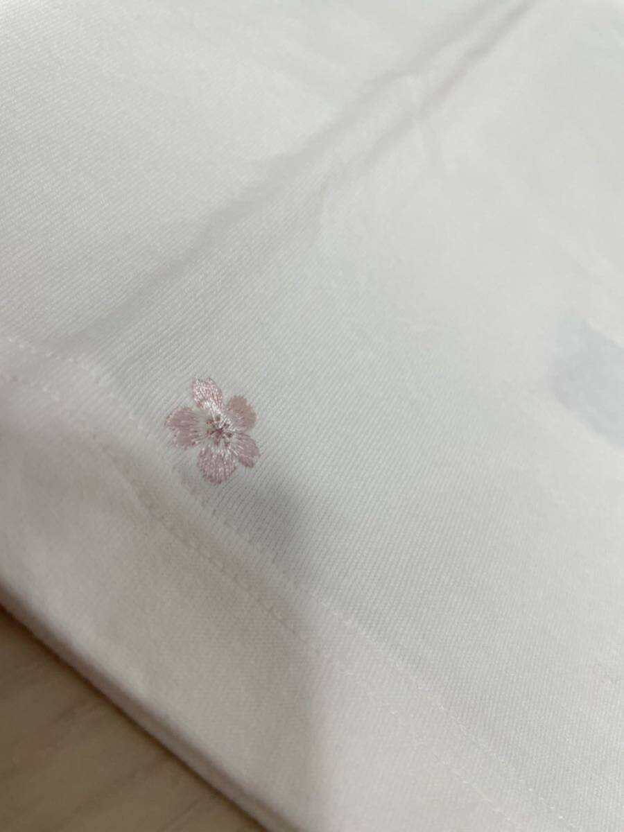 * unused Pink House Sakura pattern T-shirt made in Japan 