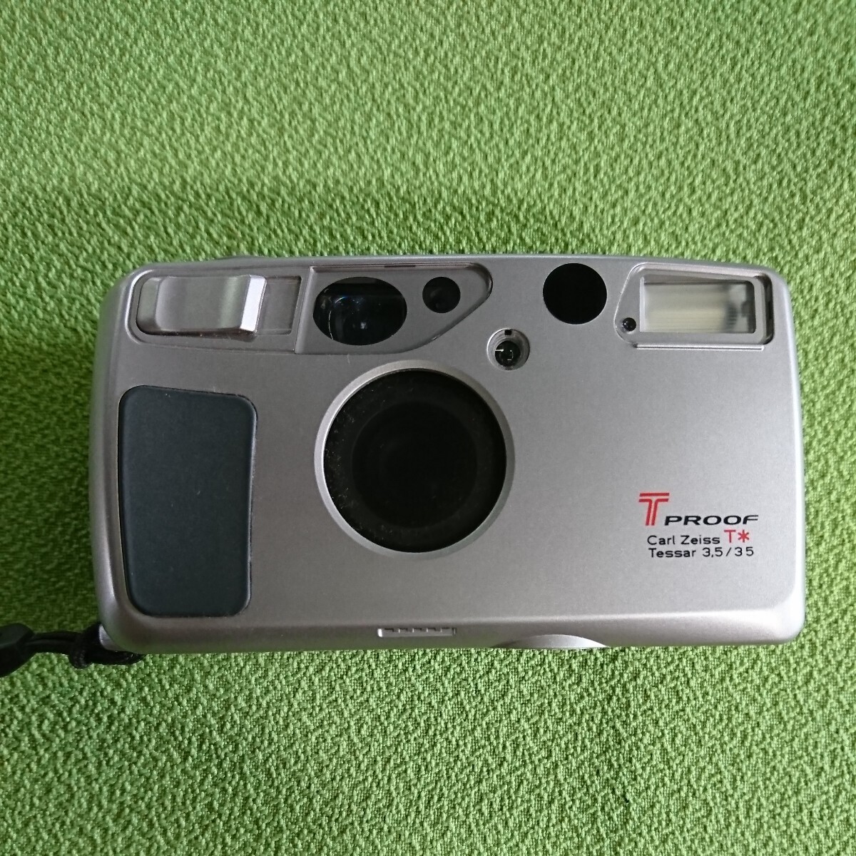 KYOCERA T PROOF Carl Zeiss Tessar 3.5 フイルムカメラ 現状販売品 ジャンク品_画像1