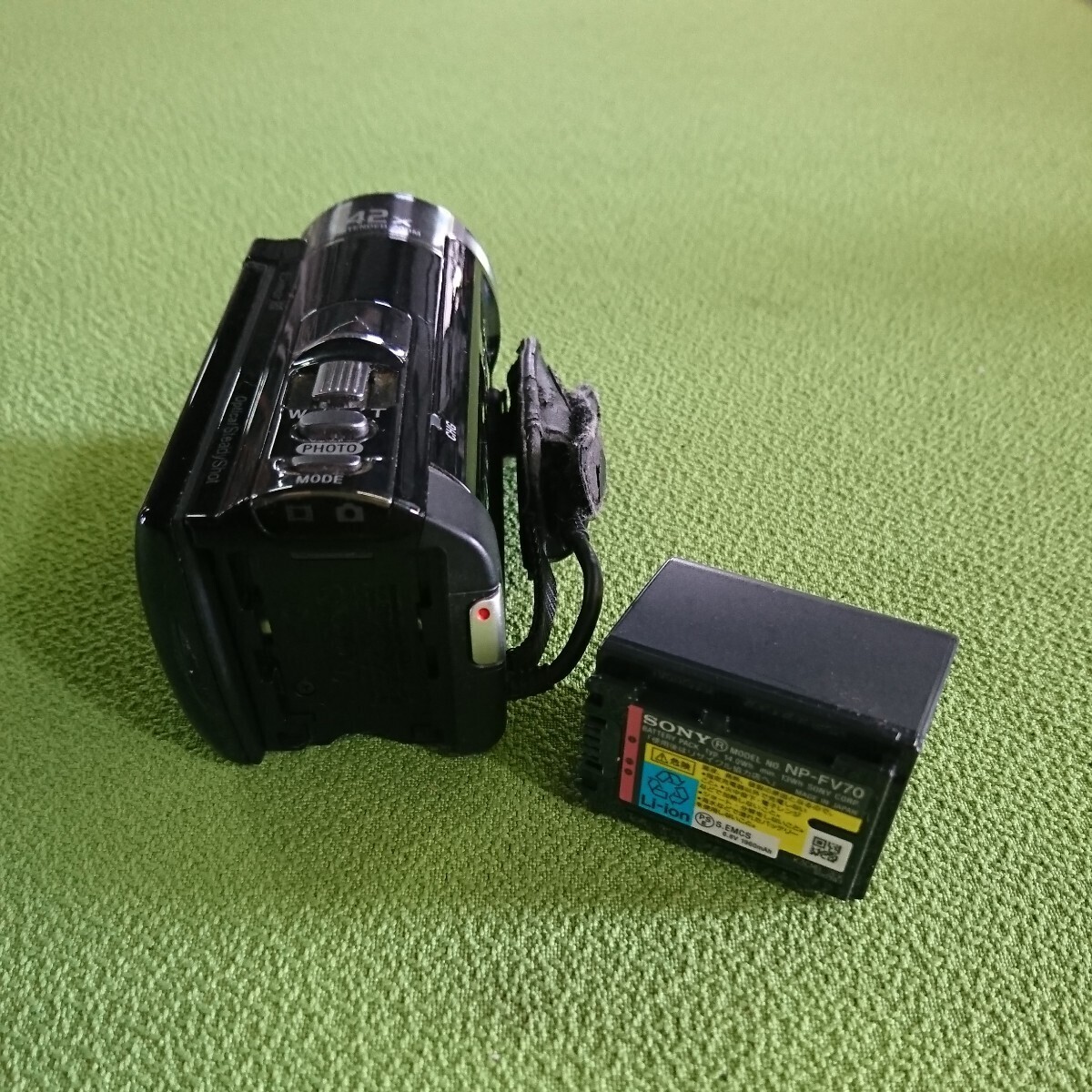 SONY HDR-CX180 ビデオカメラ 部品取り 現状販売品 ジャンク品の画像10