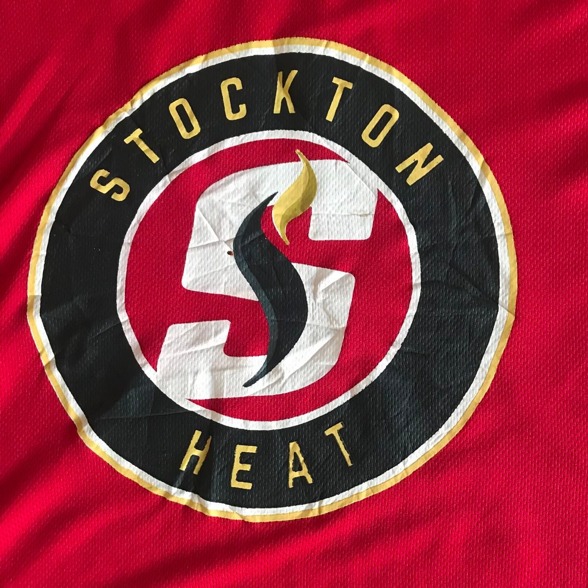 アイスホッケージャージ　ゲームシャツ　ユニフォーム　Stockton heat