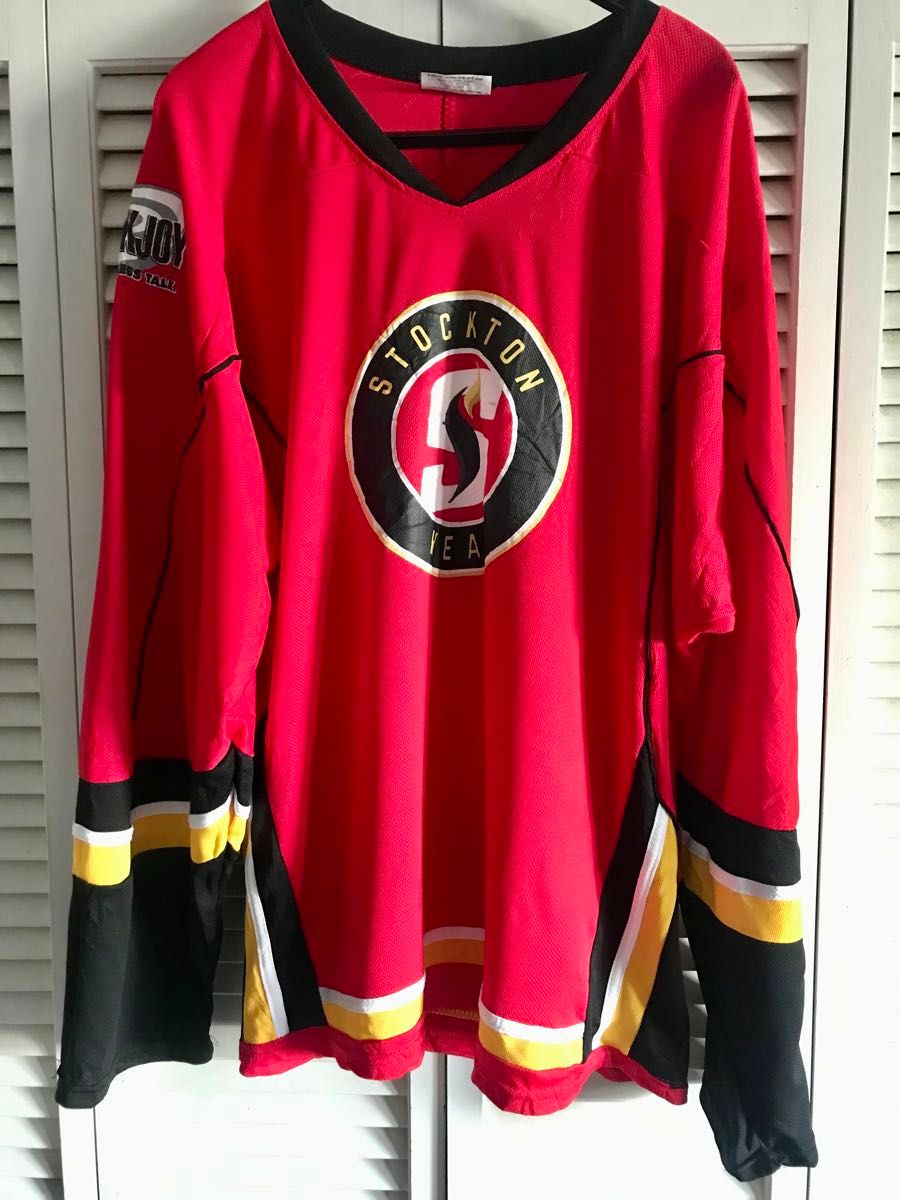 アイスホッケージャージ　ゲームシャツ　ユニフォーム　Stockton heat