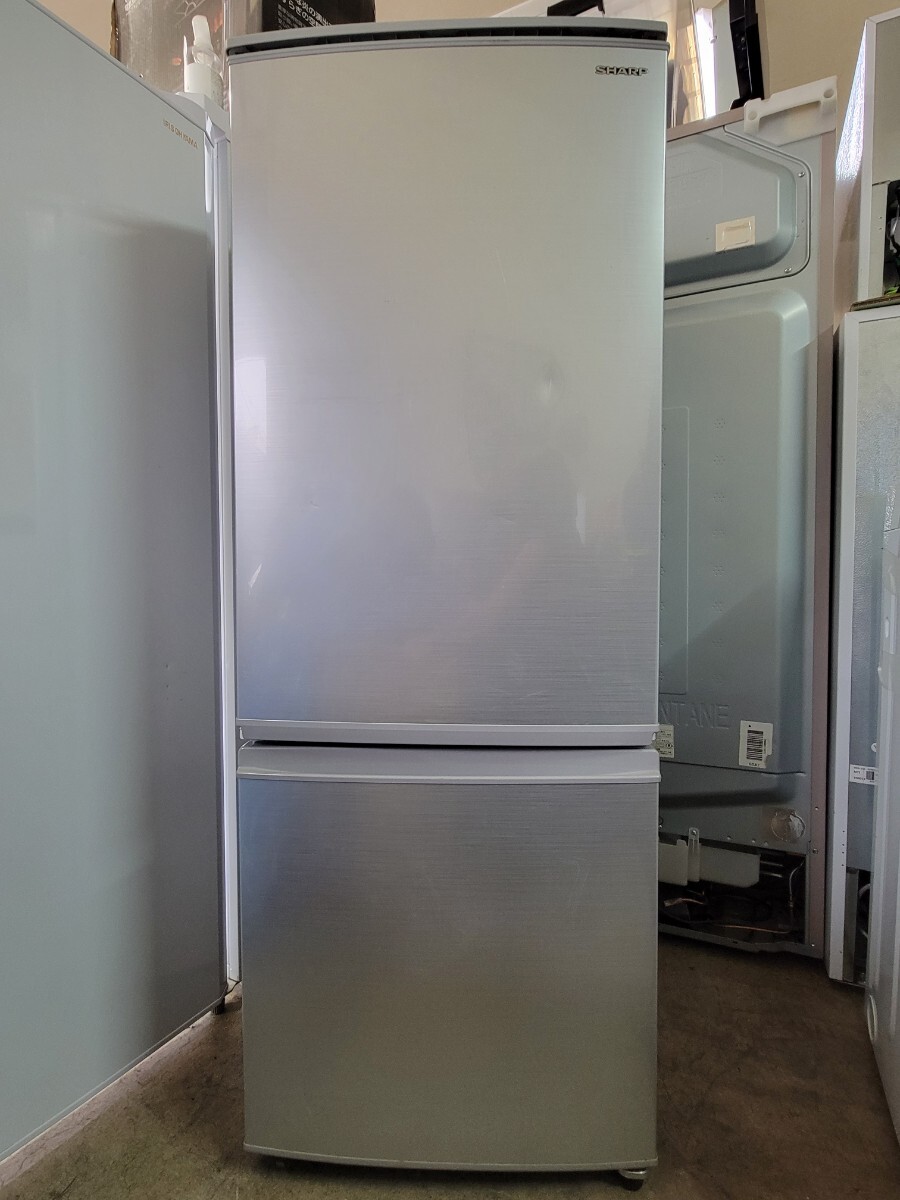 ※一部地域送料込※ SHARP シャープ 2019年製 ノンフロン冷凍冷蔵庫 SJ-D17E-S 167L_画像1