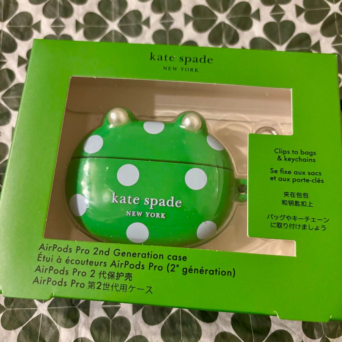kate spade】AirPods Pro ケース カエルさん|Yahoo!フリマ(旧 kate spade】AirPods Pro ケース カエルさん|Yahoo!フリマ(旧