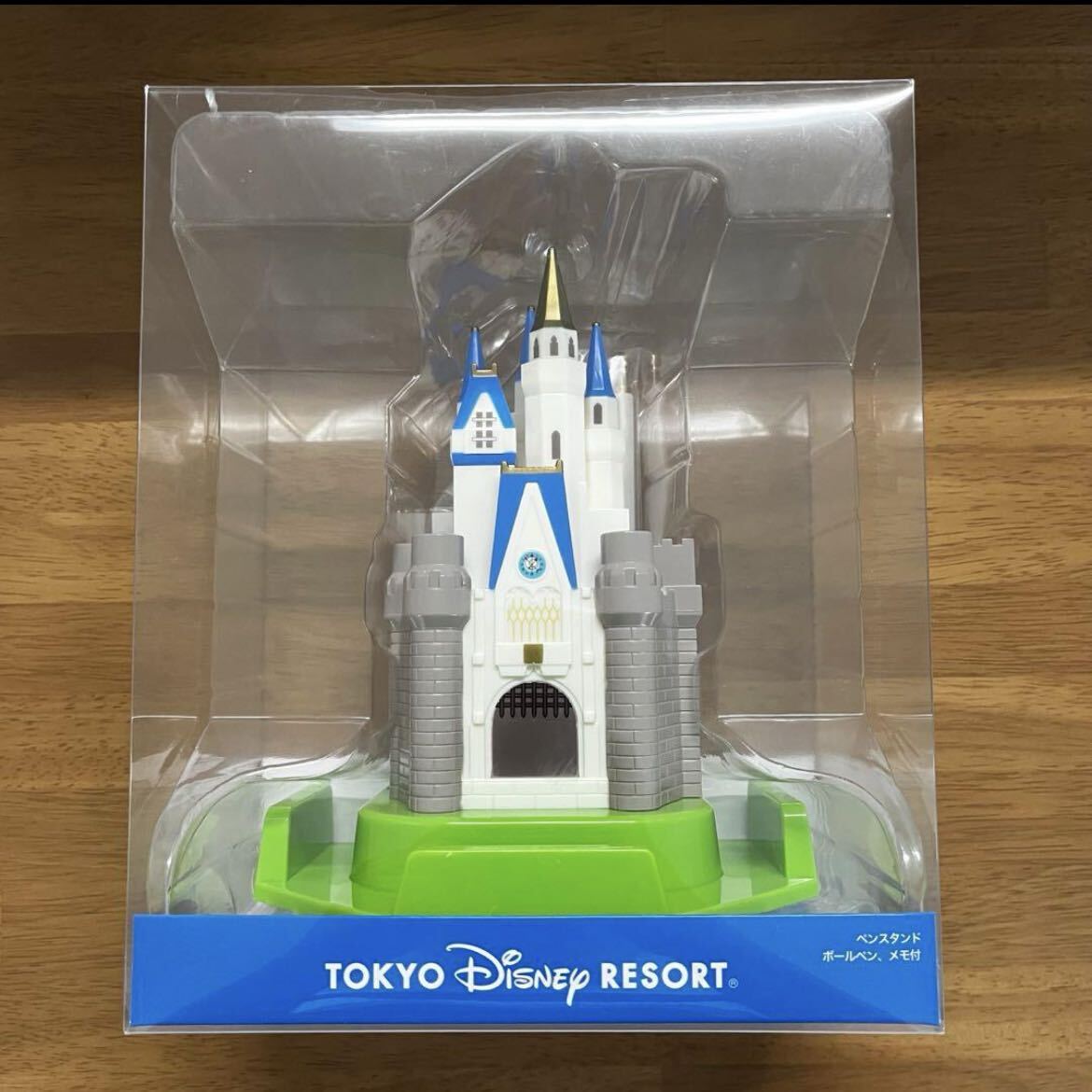 1 jpy start Tokyo Disney resort sinterela castle pen stand ballpen * memory attaching 