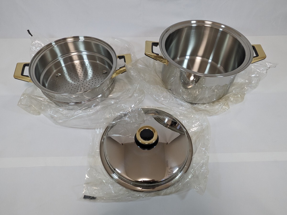 蒸し器 両手鍋 調理器具 レインボークッカー Rainbow Cooker タッパーウェア Tupper wear ⑥の画像6