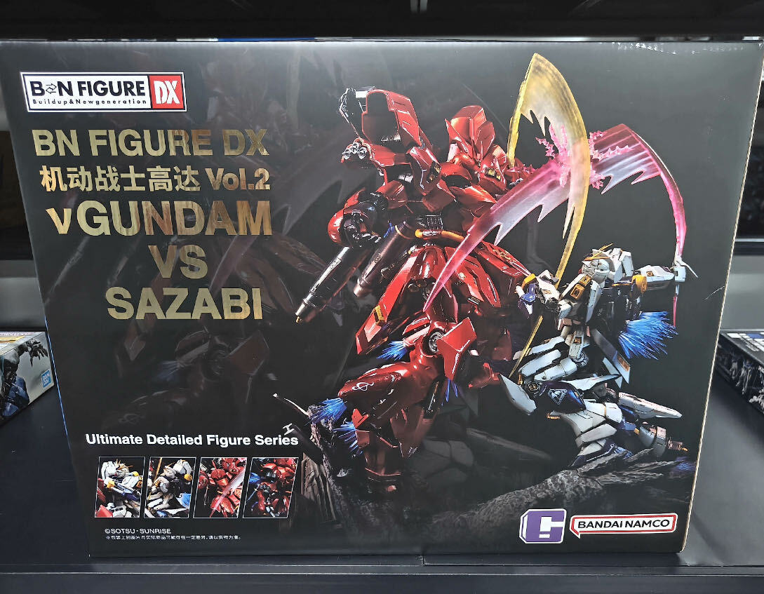 バンダイ 海外限定 BN FIGURE DX シリーズ 第二弾 νガンダム VS サザビー BANDAI 正規品 0079 0081 機動戦士ガンダム スタチューの画像10