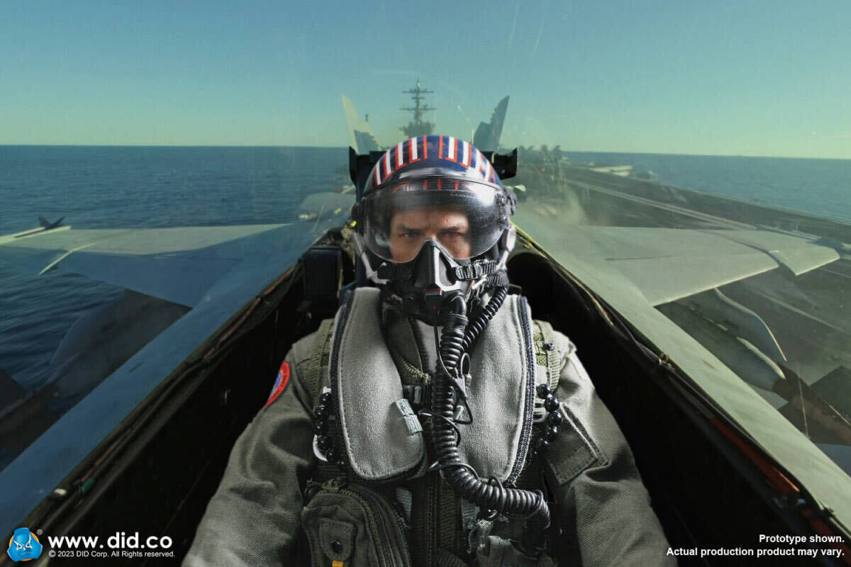 DID 1/6 アメリカ海軍 教官 ミッチェル大佐 F/A-18E パイロット 未開封新品 MA80170 検) 3R DAMTOYS EASY&SIMPLE トム クルーズ トップガンの画像1