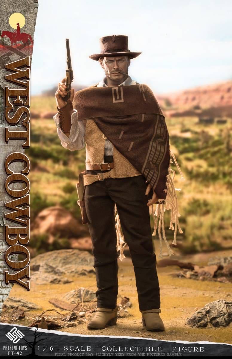 PRESENT TOYS 1/6 West Cowboy 未開封新品 PT-SP42 検） ホットトイズ ジョー 名無しの男 続・夕陽のガンマン クリント・イーストウッドの画像8