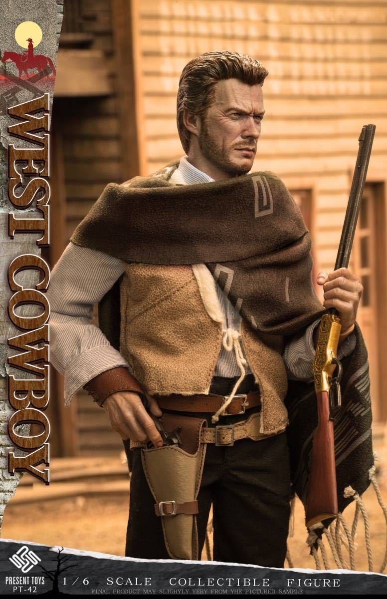 PRESENT TOYS 1/6 West Cowboy 未開封新品 PT-SP42 検） ホットトイズ ジョー 名無しの男 続・夕陽のガンマン クリント・イーストウッドの画像6