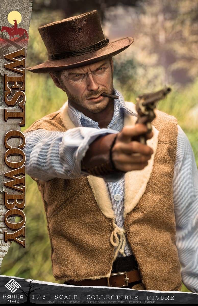 PRESENT TOYS 1/6 West Cowboy 未開封新品 PT-SP42 検） ホットトイズ ジョー 名無しの男 続・夕陽のガンマン クリント・イーストウッドの画像5