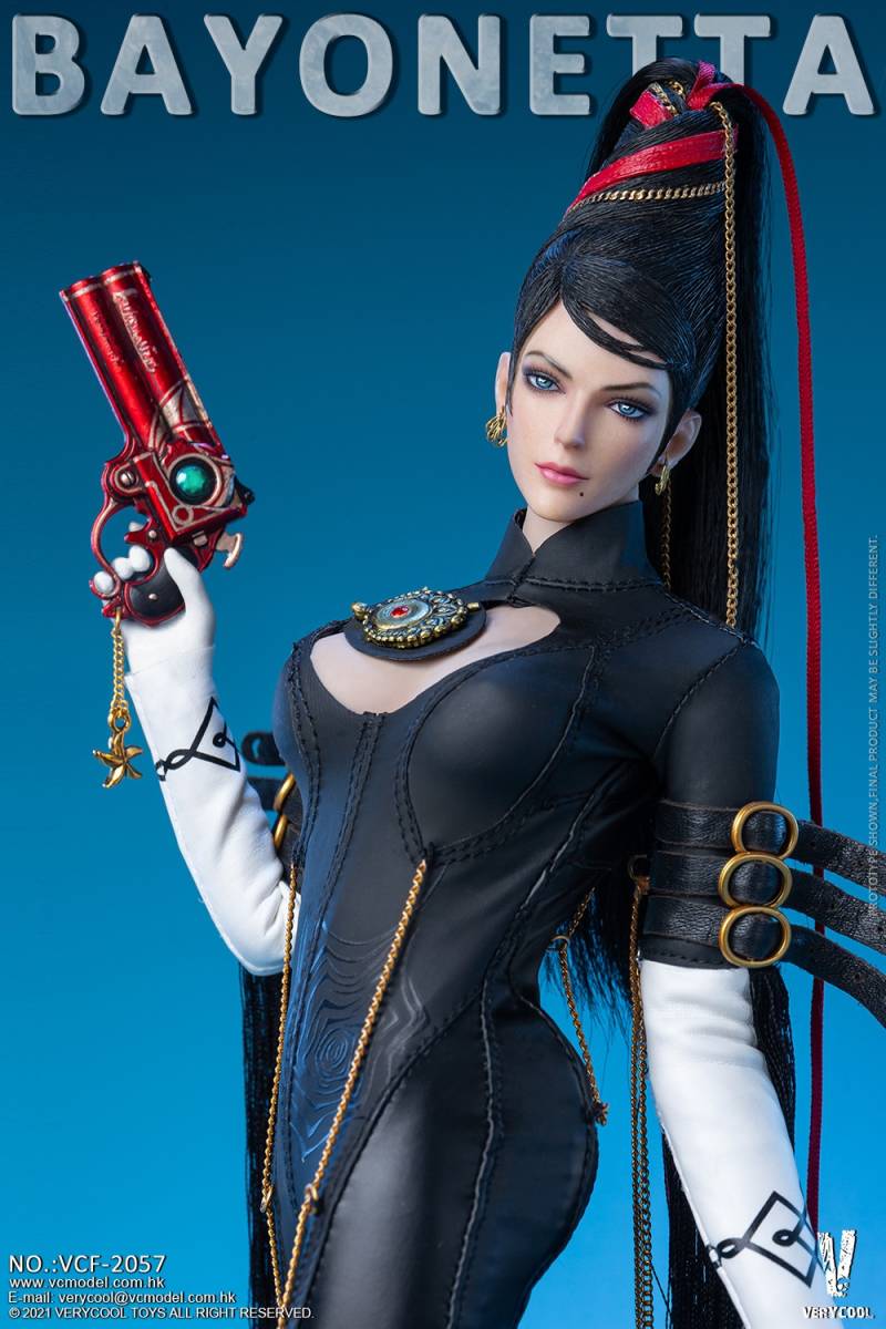 VERYCOOL 1/6 Bayonetta 未開封新品 VCF-2057 アクションフィギュア 検） ホットトイズ ザ ウィッチ ベヨネッタ 魔女 coomodel_画像6