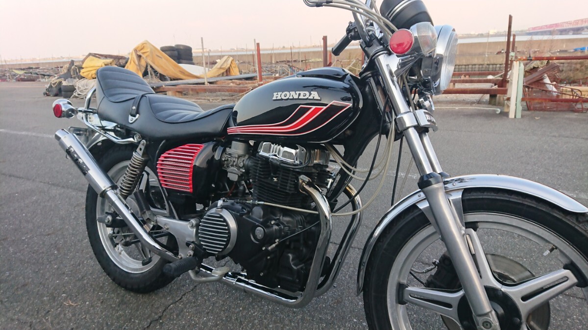 HONDA CB400T 250エンジン 軽二輪登録 ホーク ホークⅡ ＨＡＷＫ CB250T 旧車の画像2