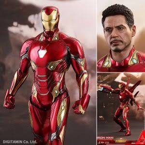  новый товар, нераспечатанный. бесплатная доставка! hot игрушки Ironman Mark 50 Avengers 