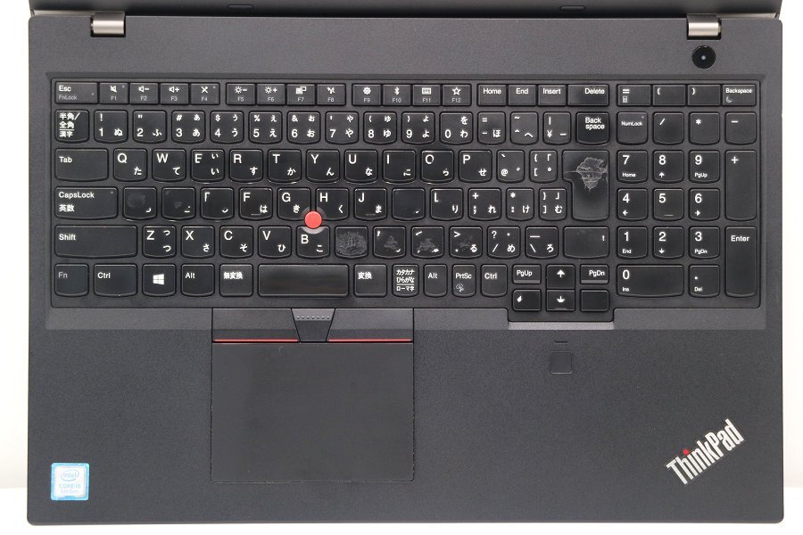Lenovo ThinkPad L580 Core i5 8250U 1.6GHz/8GB/256GB(SSD)/15.6W/FWXGA(1366x768)/Win11 キー文字消え 【543246551】_画像2