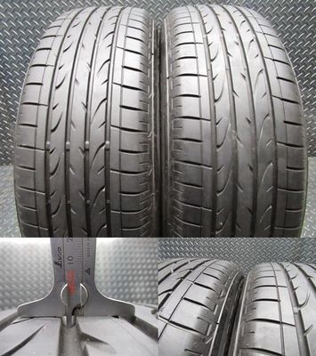 ●SUBARU スバル 純正 BS アウトバック 18インチ 7J +55 PCD 114.3 5H ホイール 225/60R18 BS デューラーH/P タイヤ付き 4本_画像8