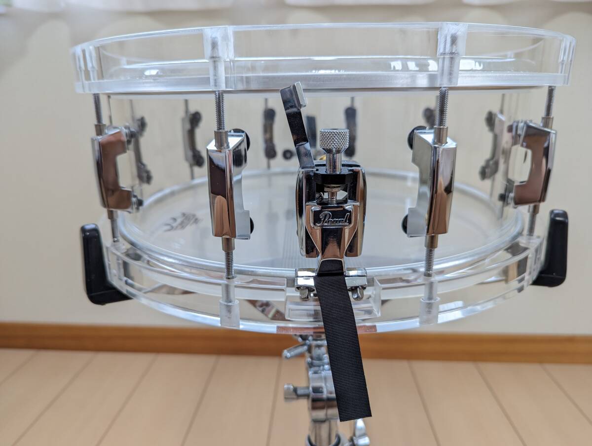 Pearl 10mm厚アクリルシェル アクリルフープ レア物！ 14x5.5の画像4