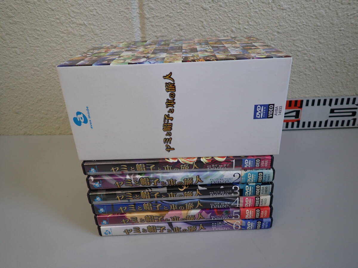 K2Bφ ヤミと帽子と本の旅人 初回限定特典 全6巻収録豪華三方背BOX オリジナルカード付き DVDの画像4