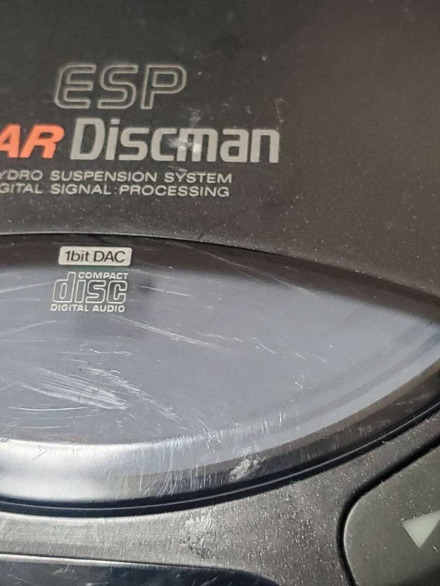 ●再生可能 SONY ESP CAR Discman CDプレイヤー D-828K ソニー / ウォークマン walkman●送料無料の画像2
