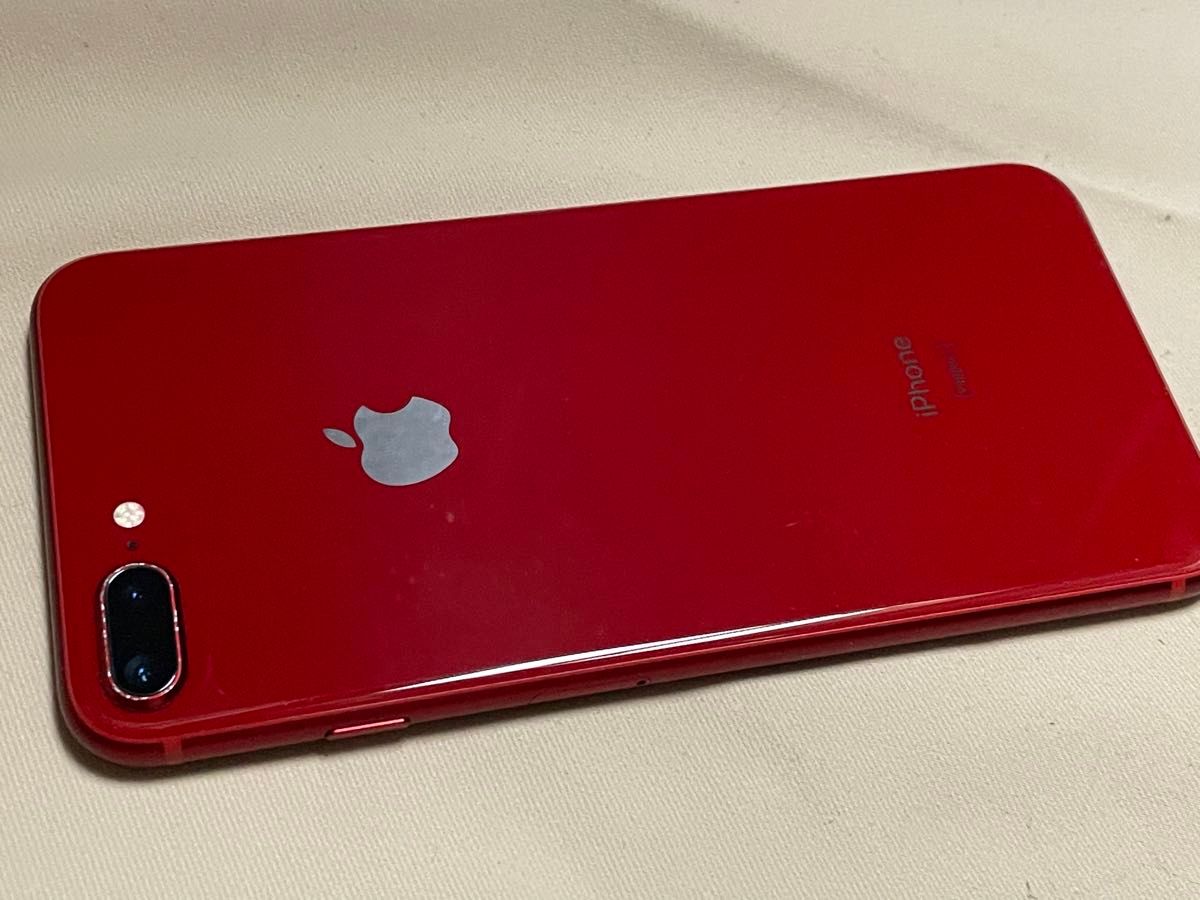 iPhone8Plus 256 SIMフリー RED バッテリー90%