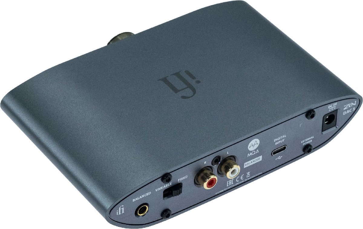 即決◆新品◆送料無料iFi Audio ZEN DAC 3 (第3世代) DSD512/PCM768/MQAフルデコード対応 USB-DAC アンプ_画像6