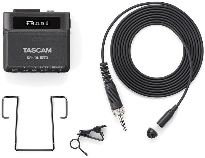  быстрое решение * новый товар * бесплатная доставка TASCAM DR-10L Pro + AK-BT1 32 bit float запись соответствует булавка Mike поле магнитофон /Bluetooth адаптор есть 