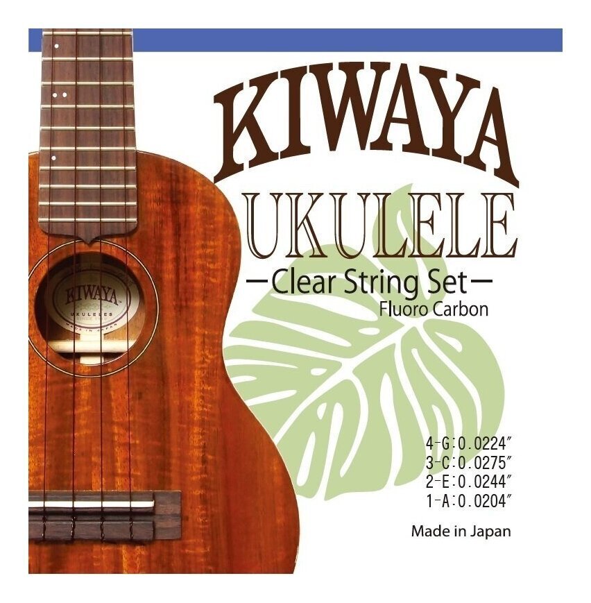  prompt decision * new goods * free shipping KIWAYA KFC SET ukulele string set / clear soprano concert tenor ukulele correspondence froro carbon string / mail service 