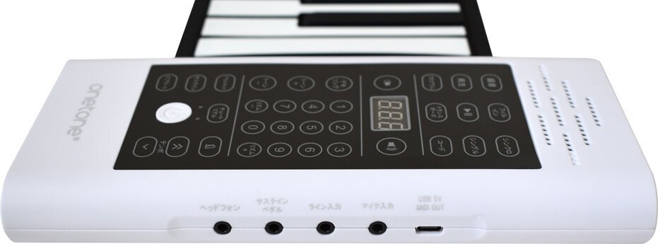 即決◆新品◆送料無料onetone OTRP-88 スピーカー内蔵 充電池駆動 88鍵盤 ロールアップピアノ_画像5