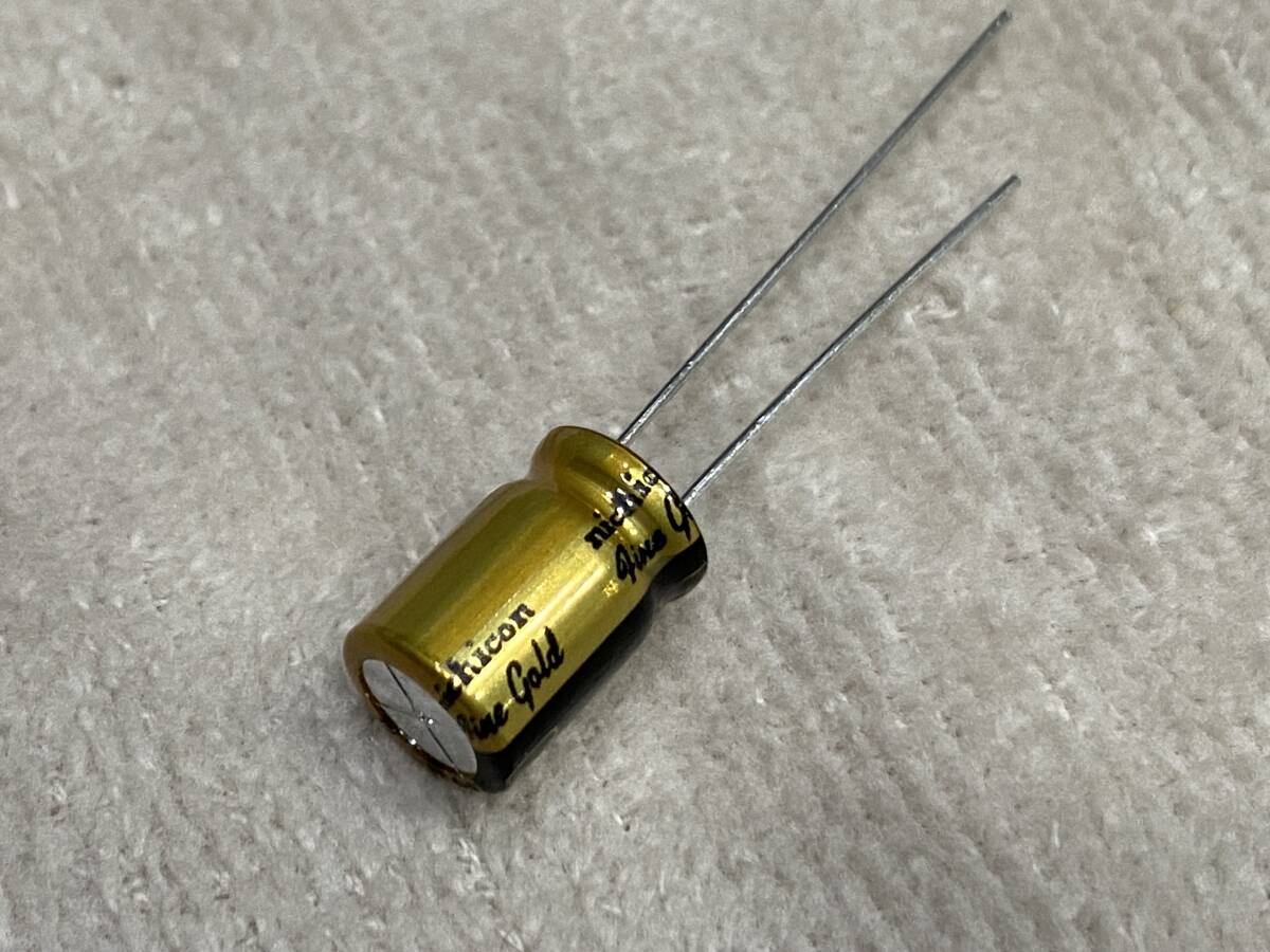 &#34;10&#34; Nichicon FG 33μF 50V 85*C nichicon FG Fine Gold fine Gold audio for electrolytic capacitor 10 piece new goods unused 