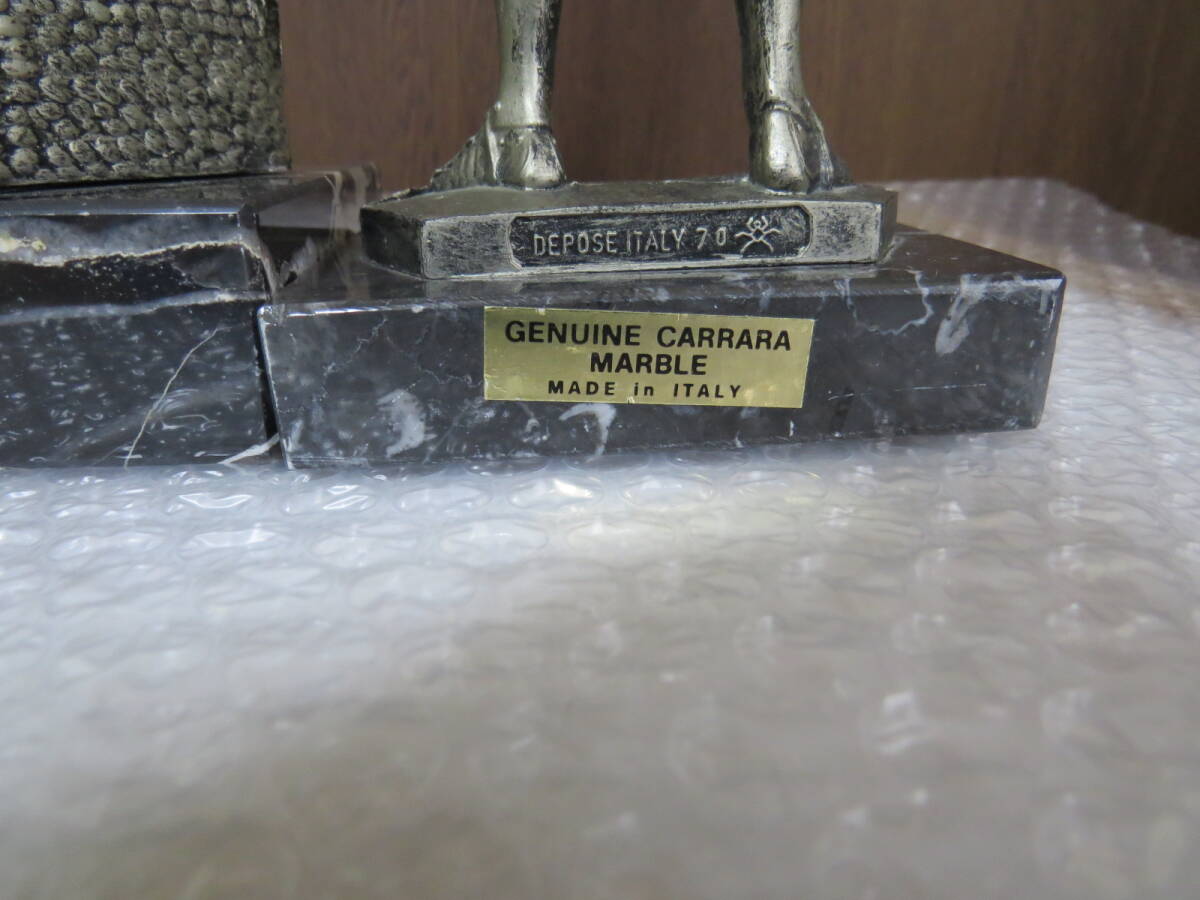 ★ＧＥＮＵＩＮＥ ＣＡＲＲＡＲＡ ＭＡＲＢＬＥ★ＭＡＤＥ ｉｎ ＩＴＡＬＹ ナイトオブジェ3体、他2体セットの画像10