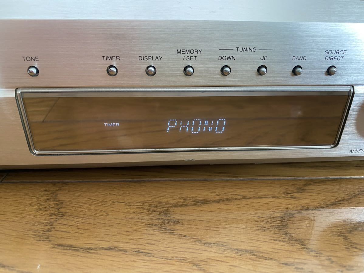 DENON アンプ AM FMチューナーとフォノアンプ付きDRA-F101_画像9