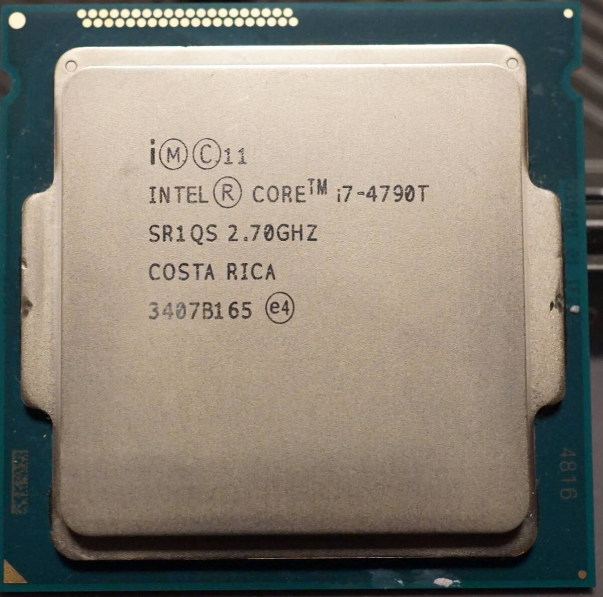 【動作確認済】Intel Core i7 4790T LGA1150 本体のみの画像1