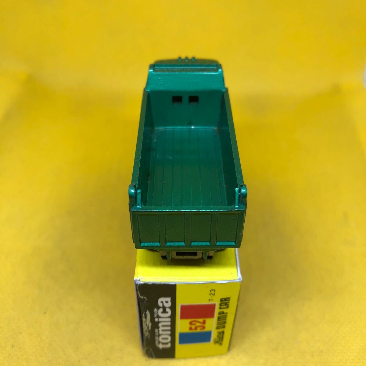 トミカ　日本製　黒箱　52 日野　ダンプカー　当時物　絶版