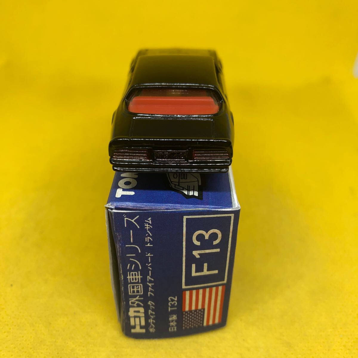 トミカ 日本製 青箱 F13 ポンティアック ファイアーバード トランザム 当時物 絶版 ②の画像4