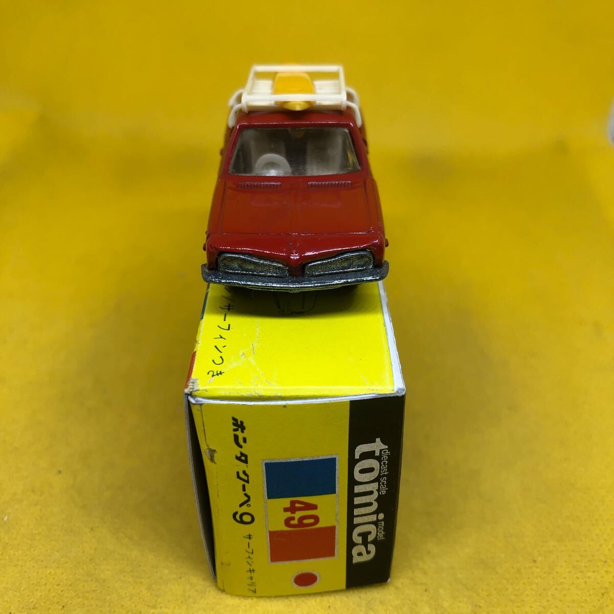  Tomica made in Japan black box 49 Honda coupe 9 surfing carrier that time thing out of print ③