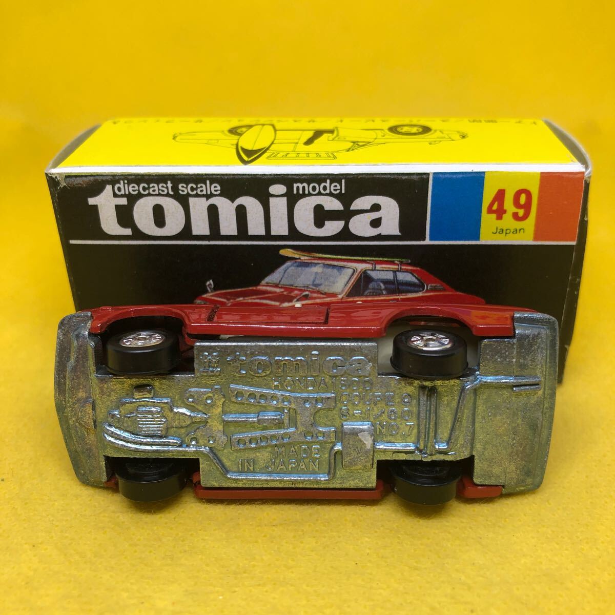  Tomica made in Japan black box 49 Honda coupe 9 surfing carrier that time thing out of print ③