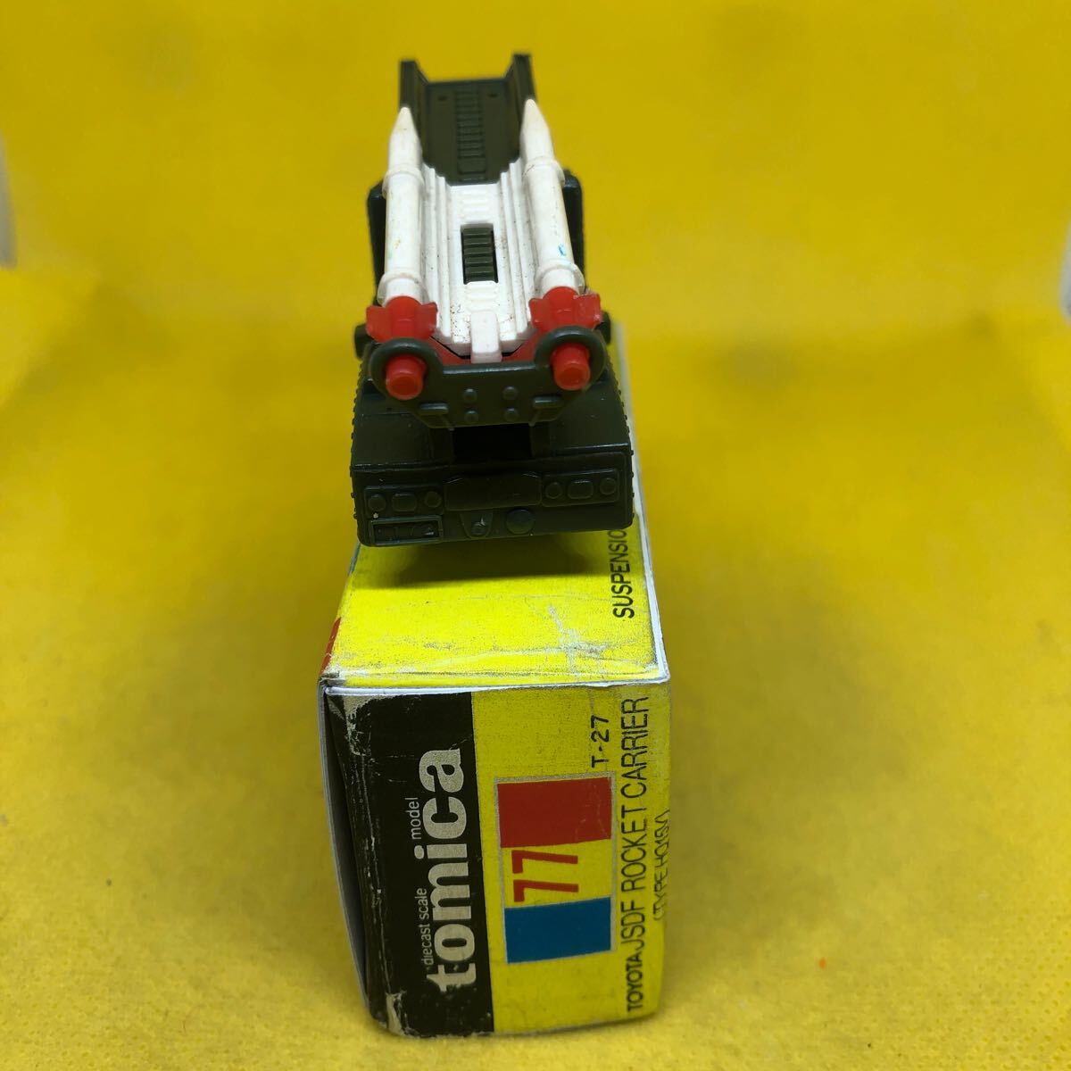 Tomica made in Japan black box 77 Toyota self .. Rocket car that time thing out of print 
