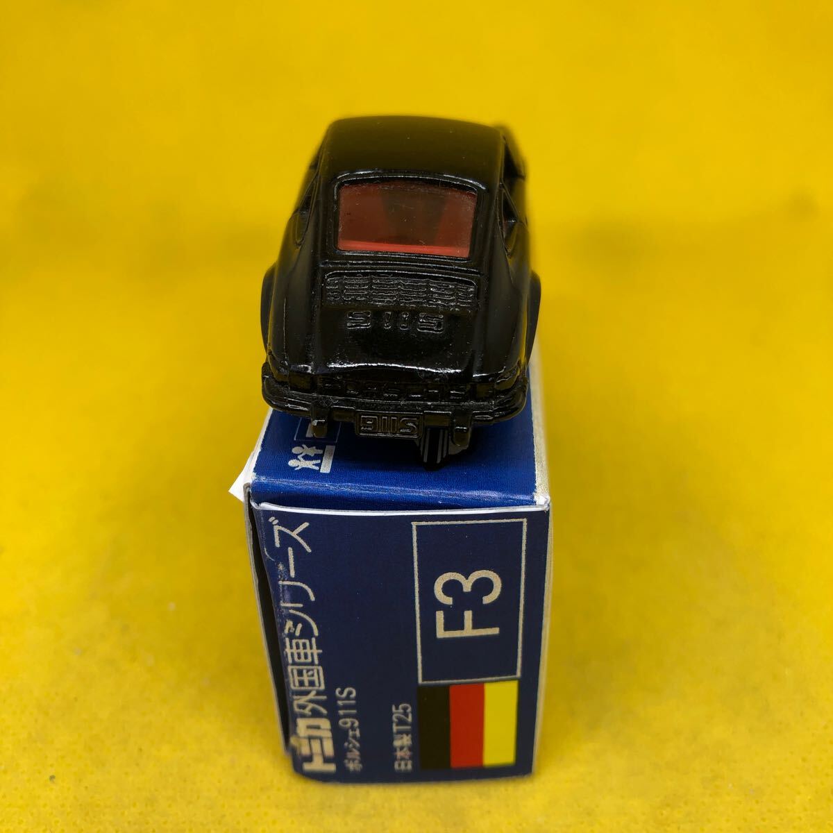 トミカ　日本製　青箱　F3 ポルシェ　911S 当時物　絶版　②_画像4