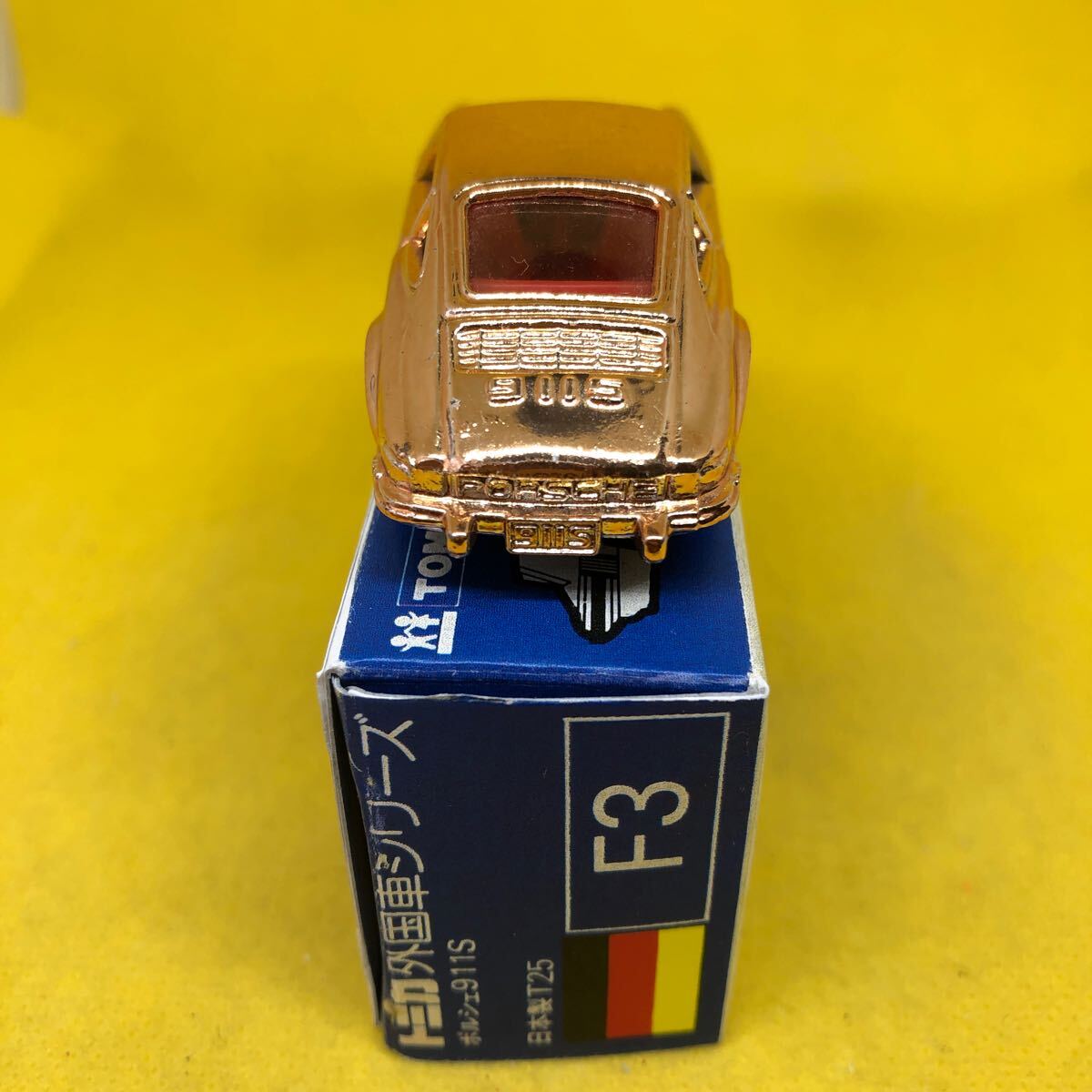 トミカ　日本製　青箱　F3 ポルシェ　911S 当時物　絶版　15_画像4