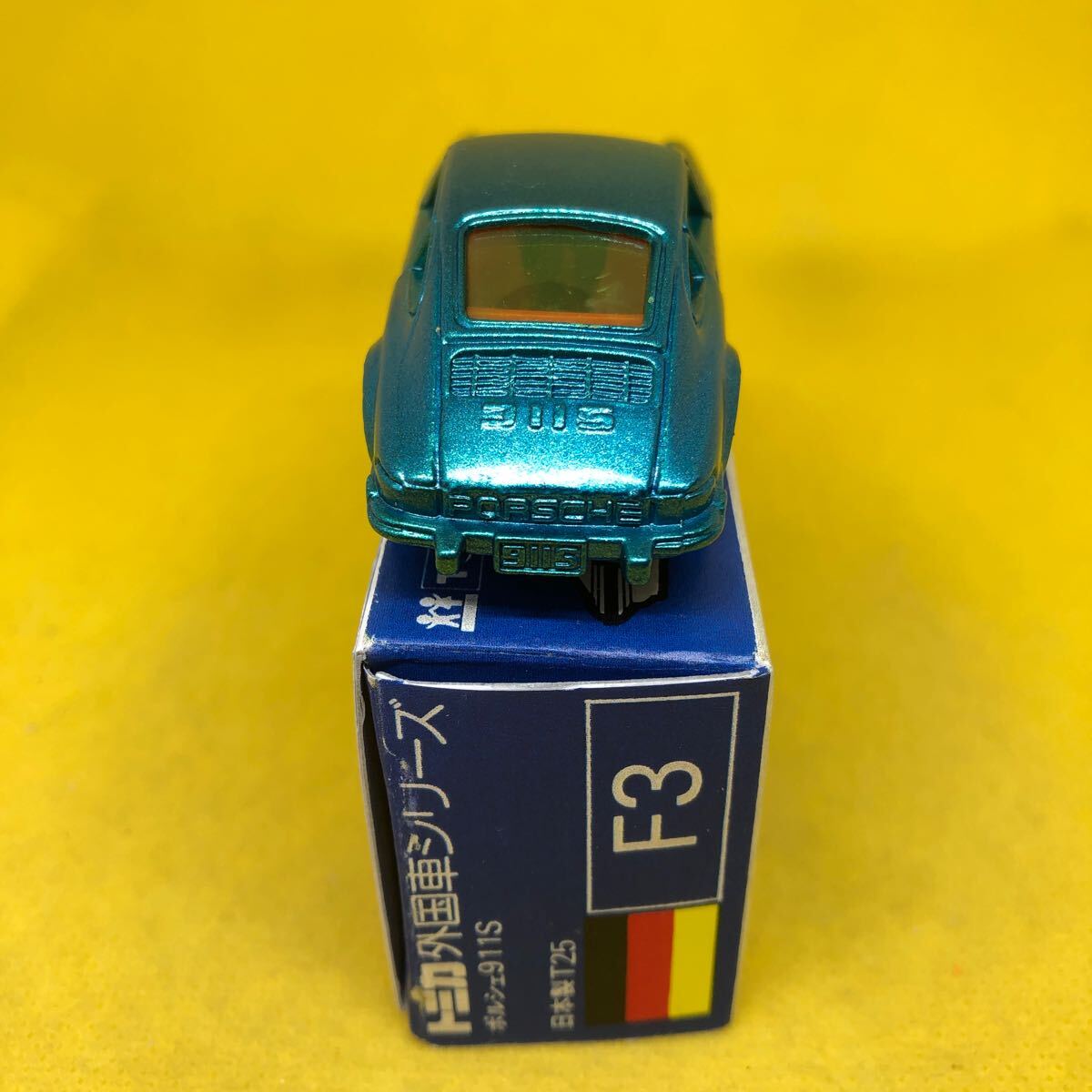 トミカ　日本製　青箱　F3 ポルシェ　911S 当時物　絶版　16