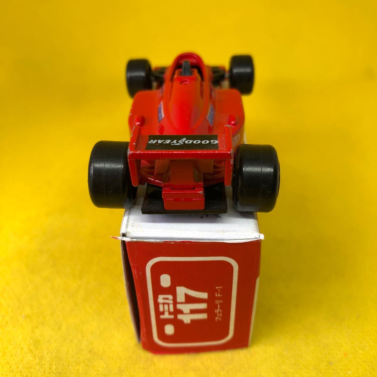 トミカ　日本製　赤箱　117 フェラーリ　F1 当時物　絶版　②_画像4