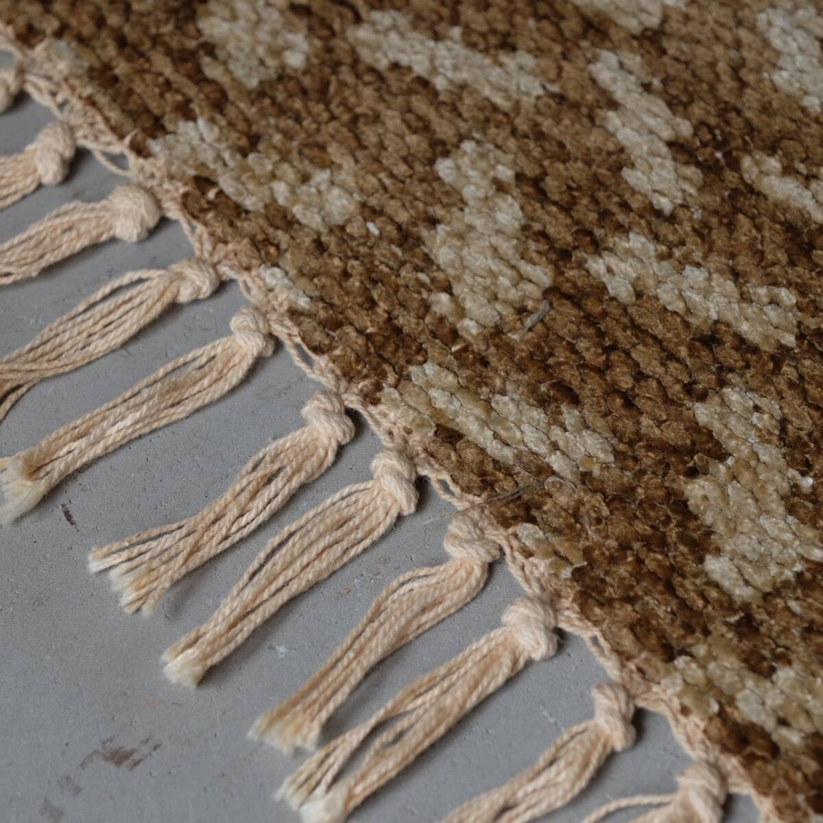03009 インド製 ラグマット 203×135㎝ / 絨毯 敷物 カーペット インテリアの画像6
