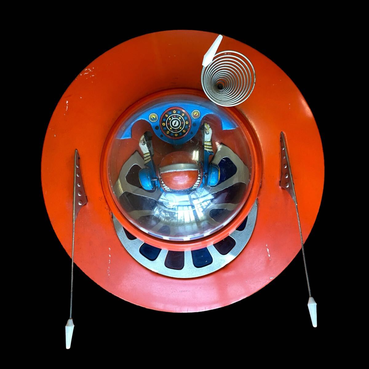 ★ ブリキ Flying Saucer フライングソーサー 吉屋 ヨシヤ KO玩具 電池式 昭和レトロ 当時物 希少 日本製の画像5