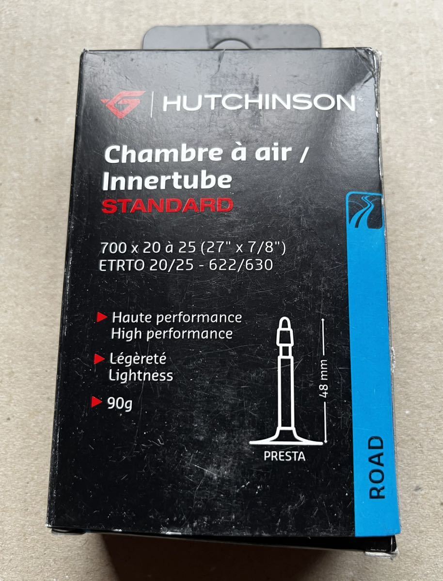 ★新品 HUTCHINSON チューブ 20 25C 仏式 ロードバイク 自転車 インナーチューブ 700 48mm 23C フランス 700C 25 サイクリング ツーリング_画像2