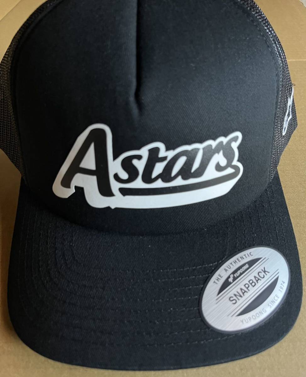 ★Alpinestars Delivery Trucker 帽子 アルパインスターズ メッシュ バイク キャップ フリーサイズ モトクロス 自転車 MTB ブラック 黒 ⑧_画像3