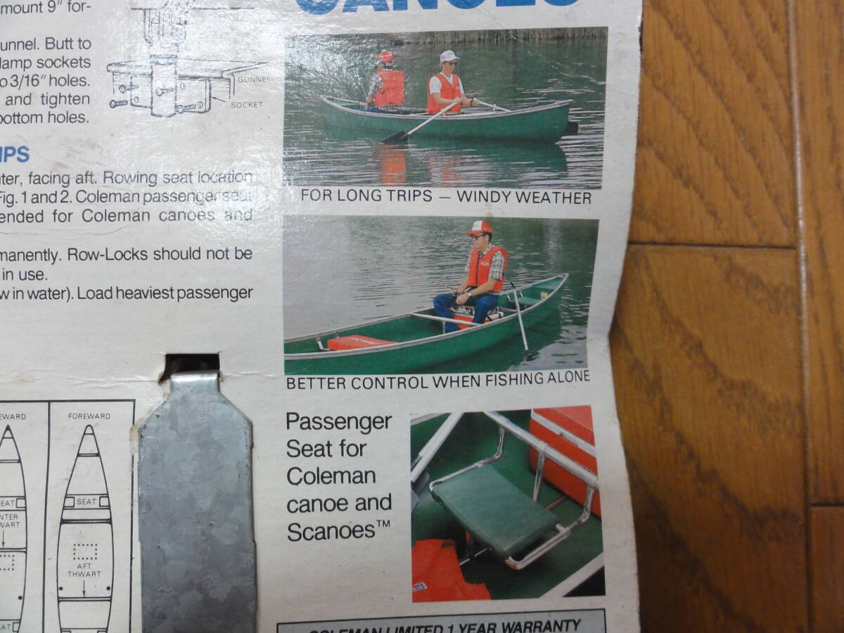 コールマン Row-Locks 新品 カヌー ボートの画像3