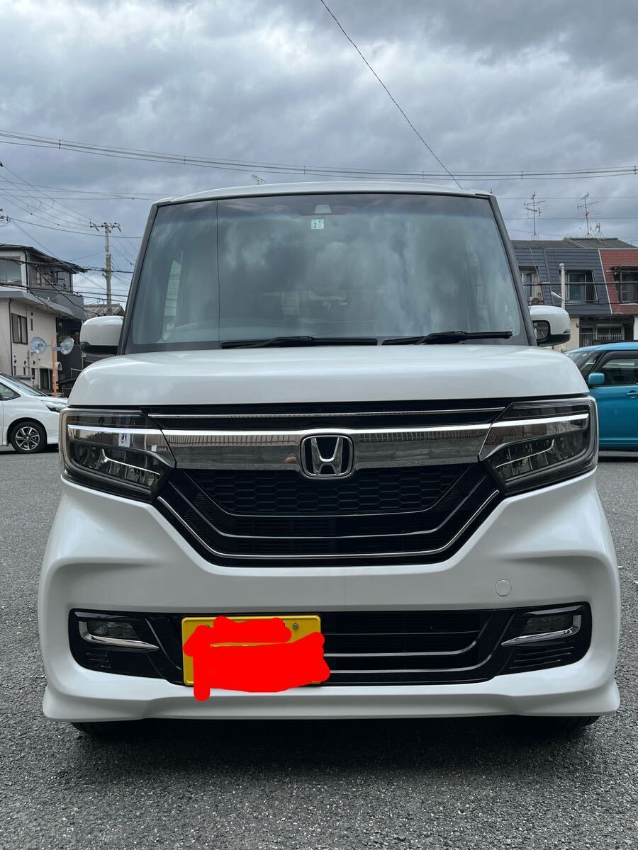 H31年 HONDA N-BOXカスタム 走行距離54000km ナビ付 片側電動スライドドア バックカメラ付 ホンダセンシングの画像1