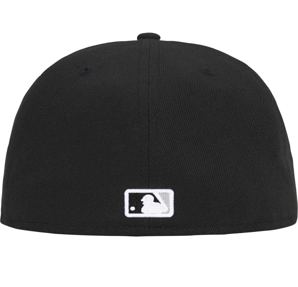 新品未使用 Supreme MLB Teames Box Logo New Era Cap Black 7 5/8_画像2