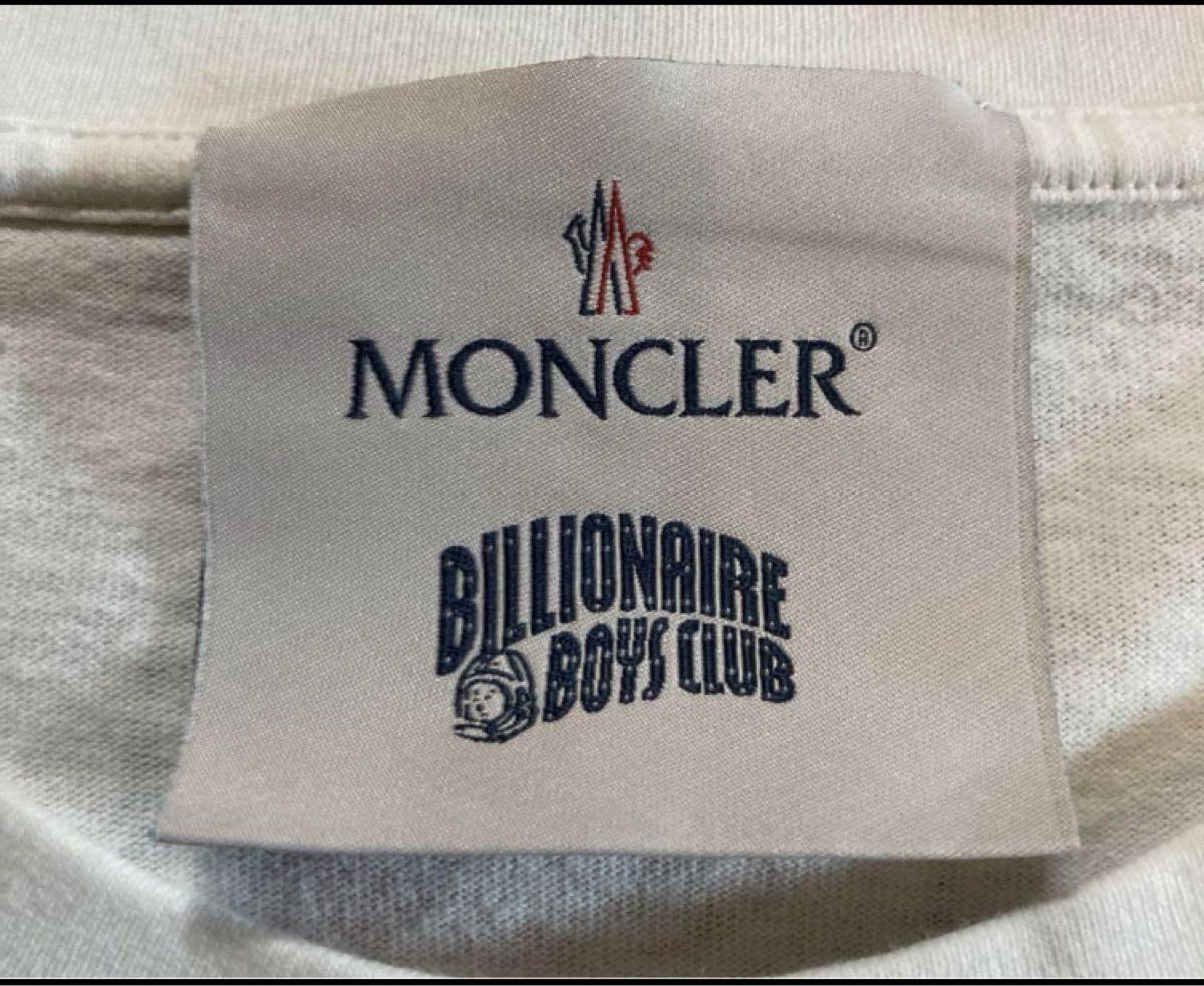 希少！！MONCLER  BILLIONAIRE BOYSCLUB TシャツホワイトＬサイズ モンクレールビリオネアボーイズクラブ