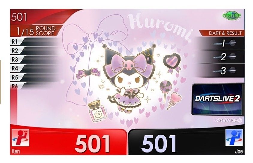 新品:サンリオ ダーツセット クロミ Sanrio characters ダーツセット クロミ|Yahoo!フリマ(旧